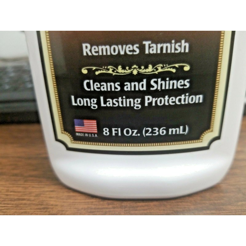 PARKER & BAILEY BRASS & COPPER POLISH CLEANER CLEANS, SHINES,