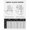 Vislivin Mens Leather Winter Gloves Touchscreen Leather Gloves Driving Glove