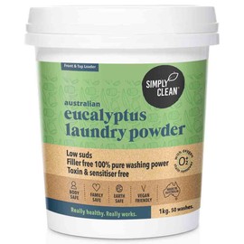 Simply Clean Australian Eucalyptus Laundry Powder, 1.75KG