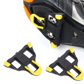 Sugoyi Bicycle Pedal Cleats, Non-Slip SPD Rubber Cleats and a Pair of Hex Dies Prevent Mud Accumulation on Shimano SPD-SL Cleats