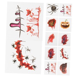 40 Pegatinas De Cicatrices Realistas Temporales Para Halloween Decoración De Heridas Falsas