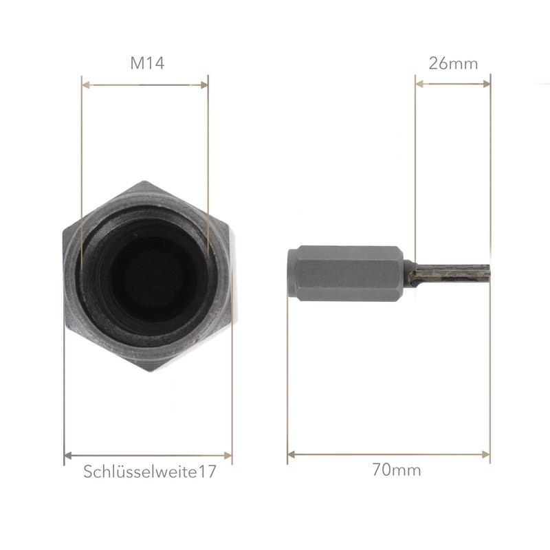 PRODIAMANT Carbide Joint Cutter 6 mm for Angle Grinder Mortar