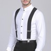 The largest selection Wide Suspenders X-Shaped Wide Clips Elastic X-Back