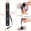 Lunali Leather Glove Holder Glove Holder with Strap Anti-Lost Stole