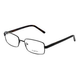 Vivid Eyewear Big and Tall 1 Designer Eyeglasses in Black +2.75