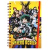My Hero Academia Radial Character Burst A5 Spiral Bound Notebook
