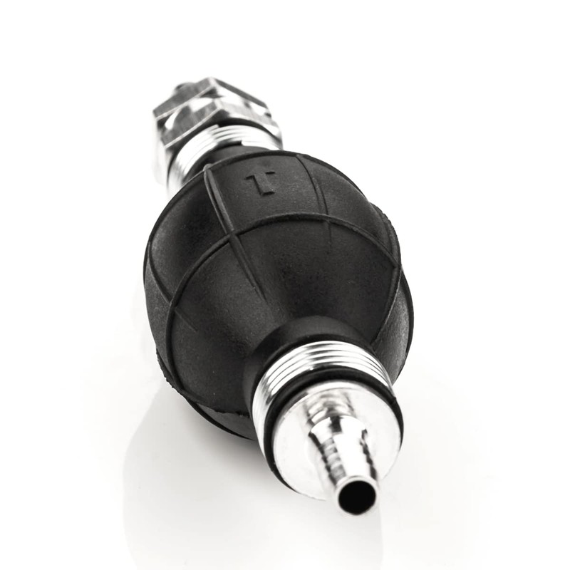 LST Kraftstoffpumpe Aluanschluss für Schlauch Innen-Ø 8mm Hand Pumpe Sechskant