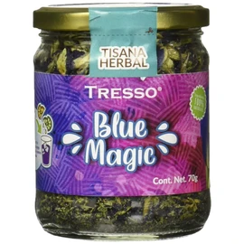 Tresso, Tisana Herbal "Blue Magic", 70 gramos