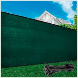 ColourTree Plus Fence Privacy Screen Mesh Cover, Commercial Grade 220 GSM,Heavy Duty Perfect for Outdoor Back Yard