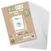 eco-eco A4 50% Recycled Bag 10 Tidy Files, eco023