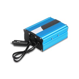 Keenso - Inversor de Corriente de 500 W 12 V a CA 220 V - 240 V Pico 600 W Adaptador de Cargador USB Dual Inversores para Coches