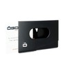 Ögon OT-Black Business Card Hold One Touch Anodized Aluminium Black