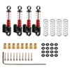 4Pcs RC Front Rear Shock Absorber Negative Pressure Aluminum Alloy
