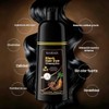 Meidu Champú Teñir Cabello Cubrir Canas Tinte Negro Natural Mujeres