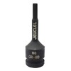 JEUCLEL M6 Triple Square Impact Spline Bit Socket, 6mm Metric