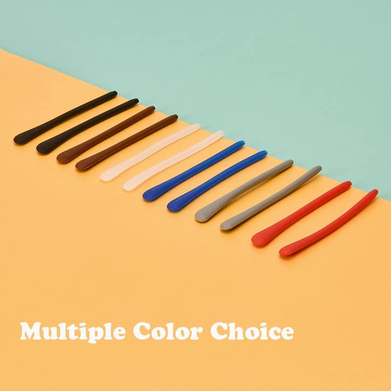 UPIONIC Glasses End Tips, Anti-Slip Silicone Ear Sock Pieces Tube