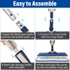 Mops for Floor Cleaning Wet Spray Mop with 14 oz