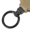 Magnetic Retractable Keychain Stainless Steel Wire Easy Pull Buckle Carabiner