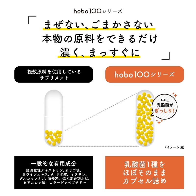 新谷酵素 hobo100 有胞子乳酸菌 まんま乳酸菌 1袋60粒（1日2粒目安）