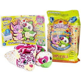 Cutetitos Taste Budditos Chips & Salsa - 2 Collectible Plush Mini Animals - Ages 3+ - Series 1 - Great Gift for Girls and Boys