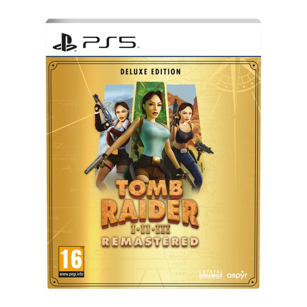 Tomb Raider 1-3 Remastered Starring Lara Croft: Deluxe Edition -