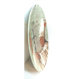 Porcelain Pope John Paul II Commemorative 10" Collector's Plate Made in Italy