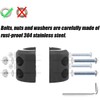 Bittwee Car Rubber Winch Stopper for ATV UTV Truck, Cable