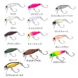 Daiwa Trout Fish Lure, Keimura Clear, 1.2 inches (30 mm)