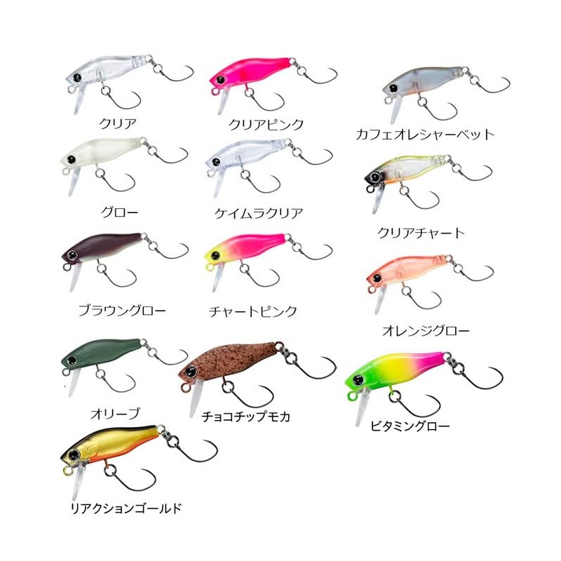 Daiwa Trout Fish Lure, Keimura Clear, 1.2 inches (30 mm)