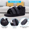 Tairibousy Post Op Recovery Shoe Adjustable Medical Walking Shoe Forefoot
