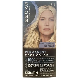 Syoss Hair Colour, 9-5 Cool Pearl Blonde, Pack of 3 (3 x 115 ml)