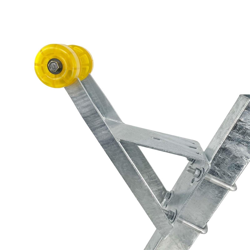 Sturdy Built Boat Trailer Winch Seat with Yellow PVC Roller