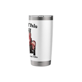 Funny Red Panda Work Email Meme Office Humor workers office Stainless Steel Insulated Tumbler