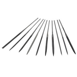 Surtek 120387 Juego de limas combinadas para joyero, 10 piezas