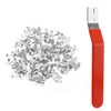 Glazier Point Driver Tool with 150 Push Points, Picture Frame