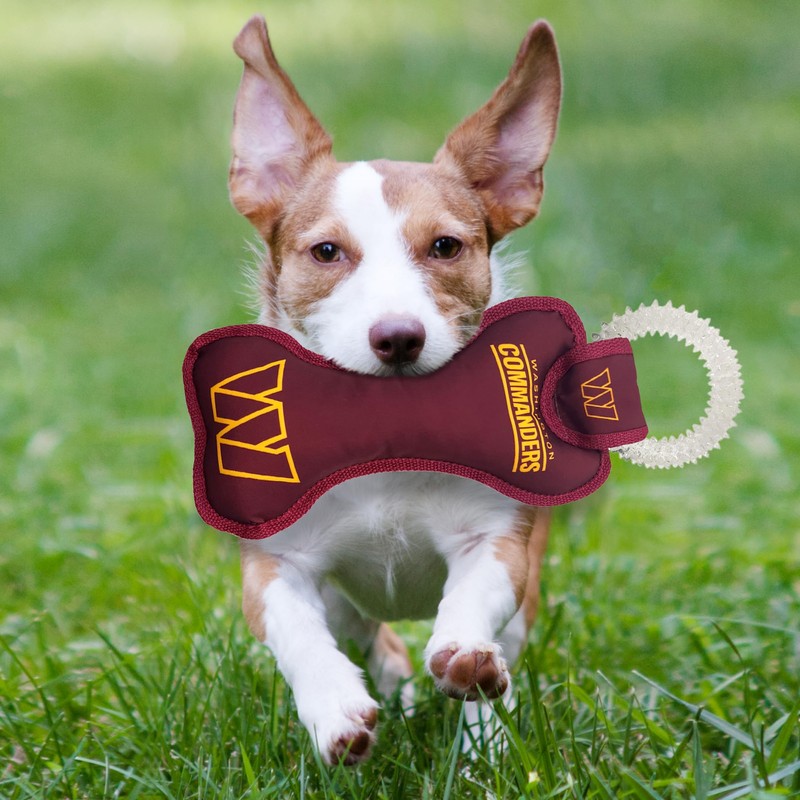 Pets First Washington Commanders Dental TUG Toy (WAC-3310)
