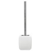 KW Cube Ceramic Toilet Brush and Holder (White)