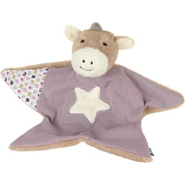 Sterntaler Schmusetuch Pony Pauline, Für Babys ab dem 1. Monat, Größe M, 27 x 32 cm