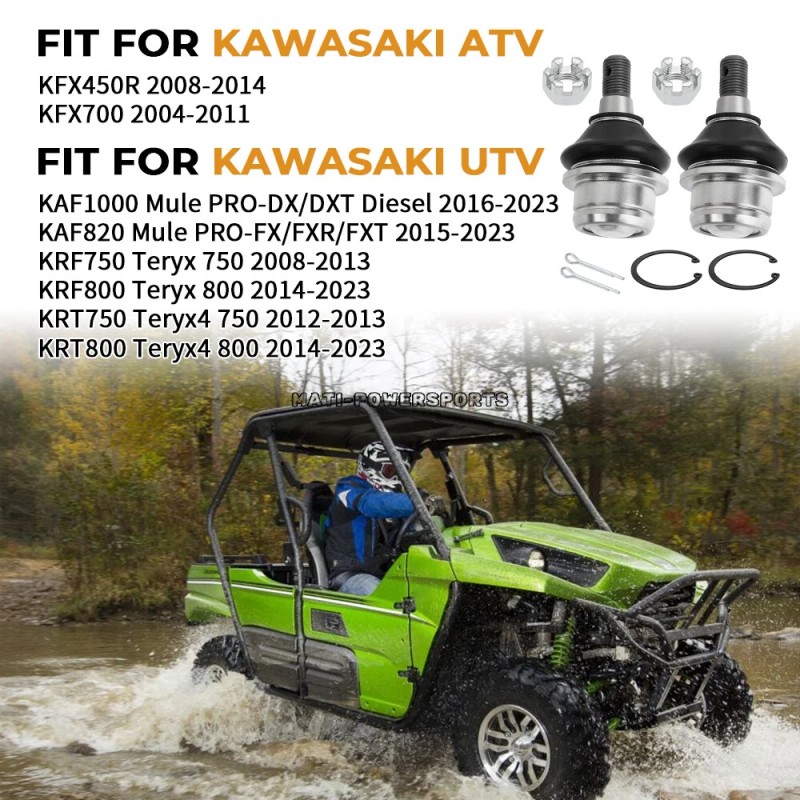 M MATI Set of 2 Ball Joint For Kawasaki Teryx