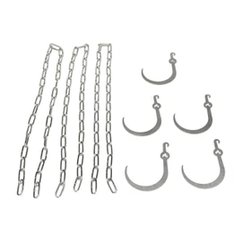 Grillrost.com Das Original Asado Hook Set - Extension for the Asado Cathedral