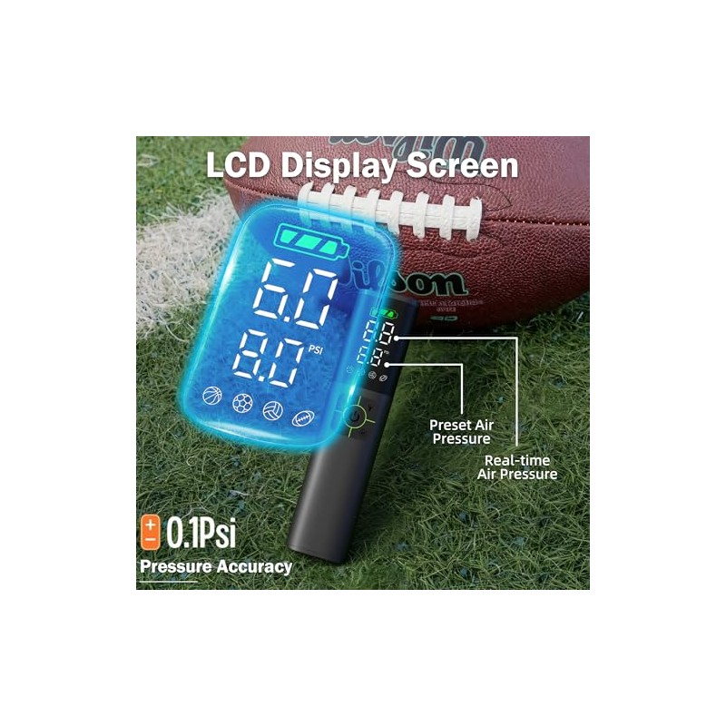 Z10 Electric Ball Pump - Fast & Portable Inflator for