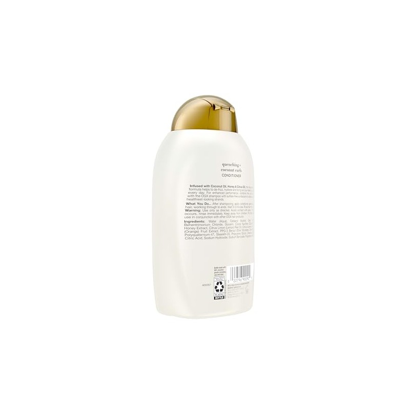 OGX, Acondicionador de Coco para Rizos, 385 ml