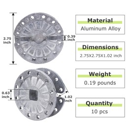 Electric Fence Wire Strainer, 10Pcs Rapid Wire Tensioner, Fence Tightener, for Fencing Tool and Tightening Metal Fence Post