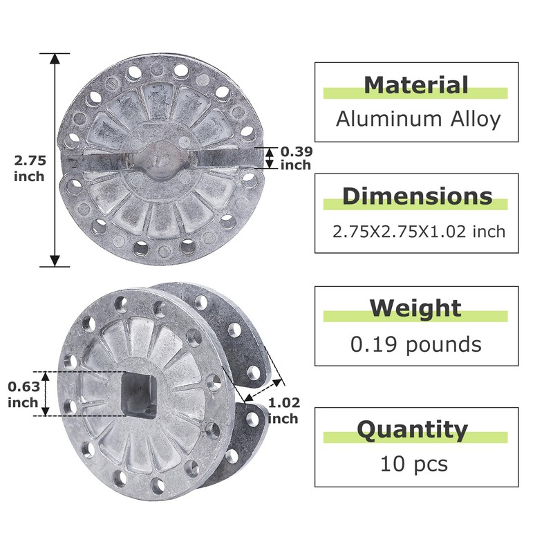 Electric Fence Wire Strainer, 10Pcs Rapid Wire Tensioner, Fence Tightener,