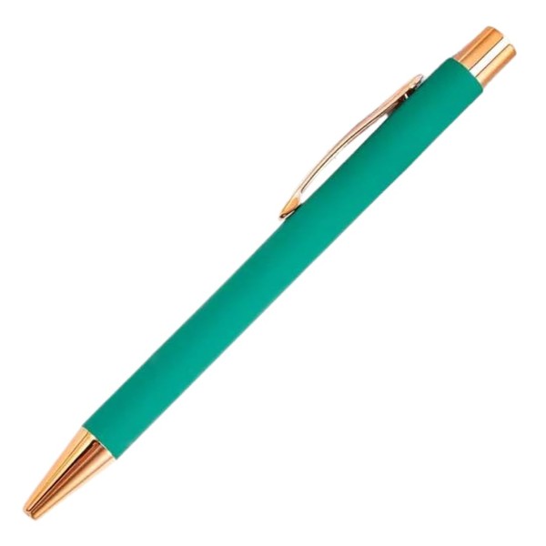 Talulah Stationery Green Envy Pen – Luxury Soft Touch Ballpoint