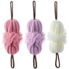 Foaming Net, Set of 3, Body Sponge, Dense Foaming Net,