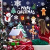 Pack of 194 Christmas Window Stickers, 10 Sheets Christmas Decoration