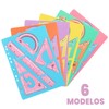 Sweet Pastelite Plastic Ruler 9 to 30 cm Pastel Colours