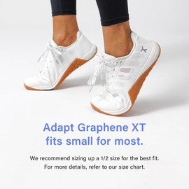 Flux Adapt Graphene XT Barefoot Shoes – Zero Drop Wide Toe Box Cross Trainers for Men & Women | Graphene Grip, Ballistic Mesh Upper | Gym, HIIT, Lifting & Crossfit Minimalist Sneakers Chalk