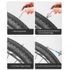 Lotatheta Bike Tubeless Tire Repair Kit Plugger Plugs Tool Fix